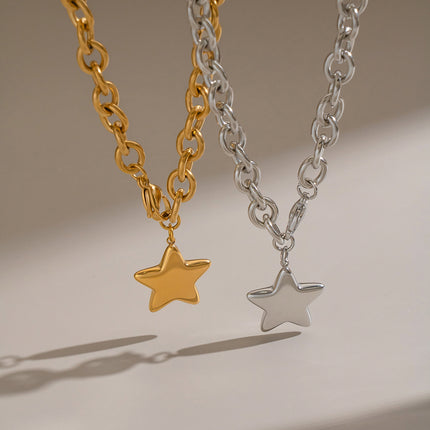 Celeste Star Pendant Necklace - view 5