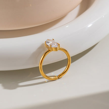 Amour Zircon Ring - view 4