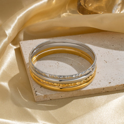 Sol Smooth Round Bangle - view 4