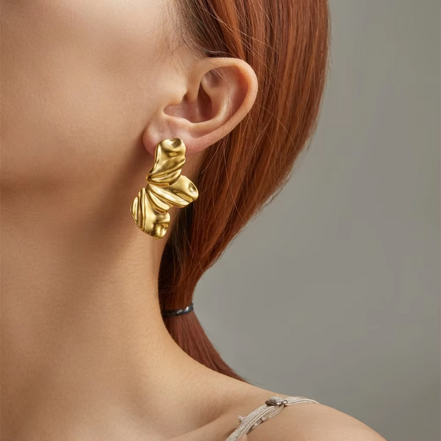 Garden Floral Stud Earrings - view 2
