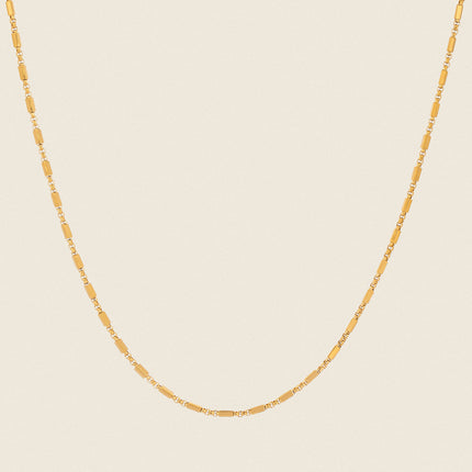 Petal Chain Pendant Necklace - view 2