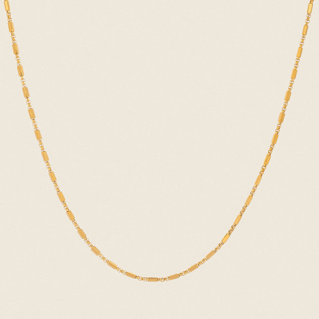 Petal Chain Pendant Necklace - view 2