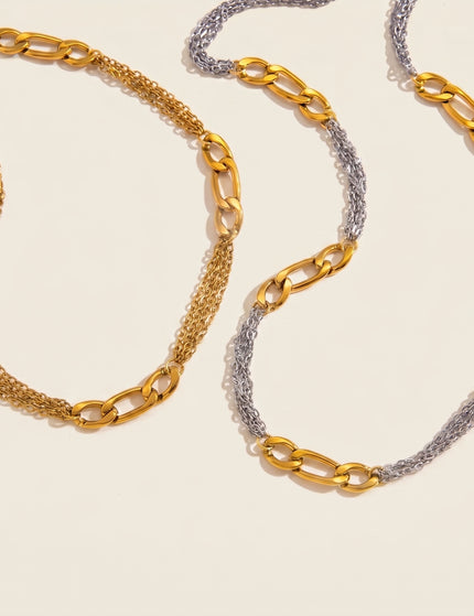 Chainline Poem Chain Layered Necklace
