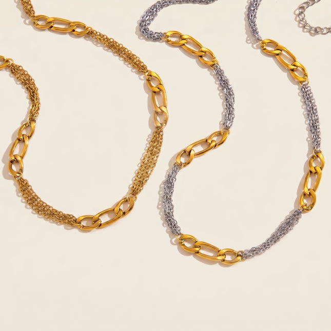 Chainline Poem Chain Layered Necklace