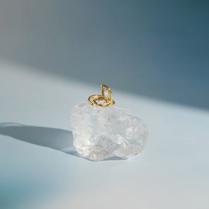 Fishtail Zircon Open Ring - view 6