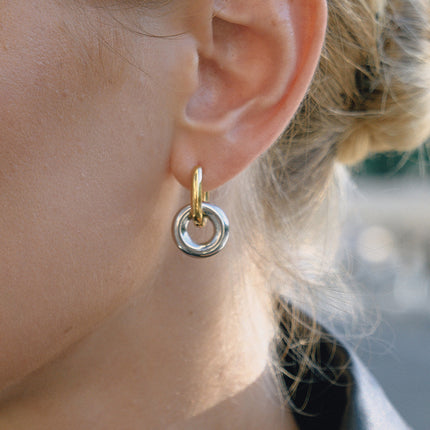 Velvet Current Afterglow Circular Hoop Earrings - view 5