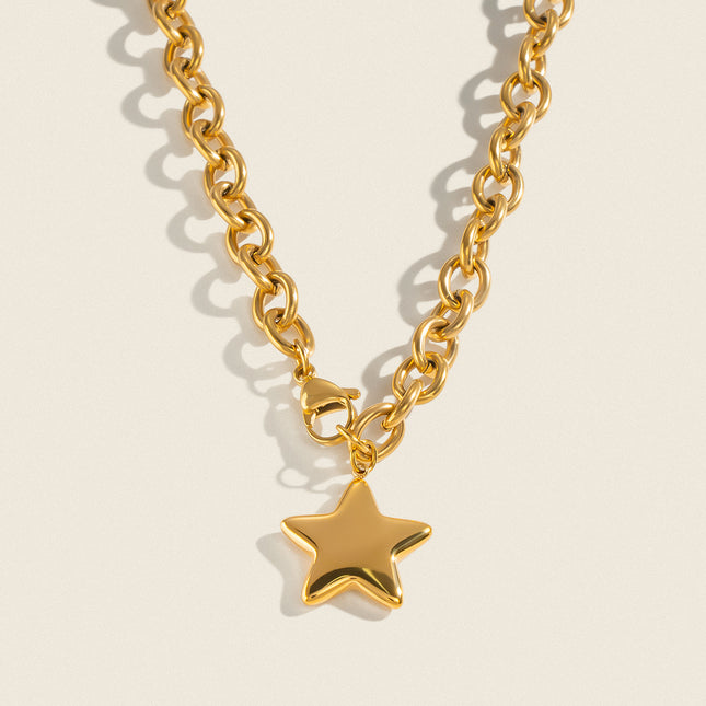 Celeste Star Pendant Necklace