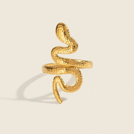 Velvet Coil Whisper Serpent Open Ring - view 2