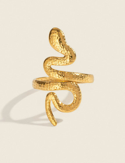 Velvet Coil Whisper Serpent Open Ring - view 2