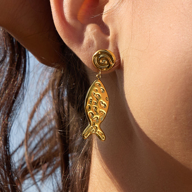 Velvet Current Reverie Minimal Drop Earrings - view 3