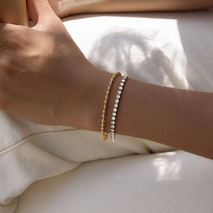 Chainline Whisper Chain Zircon Tennis Bracelet - view 6