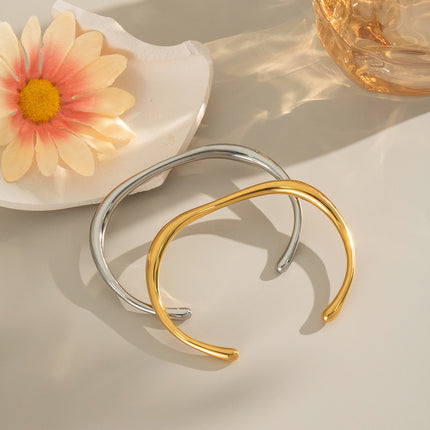 Axis Geometric Cuff Bracelet - view 3