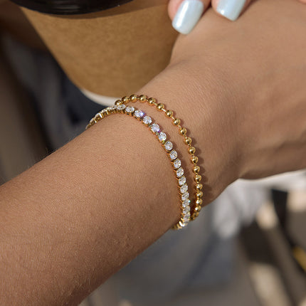 Chainline Whisper Chain Zircon Tennis Bracelet - view 3