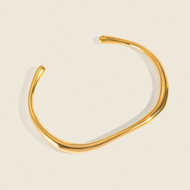 Axis Geometric Cuff Bracelet