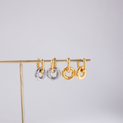Velvet Current Afterglow Circular Hoop Earrings - view 3