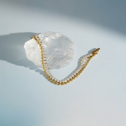Chainline Whisper Chain Zircon Tennis Bracelet - view 5