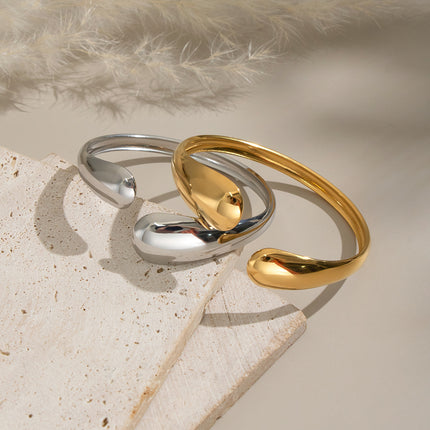 Luna Open Cuff Bracelet - view 4