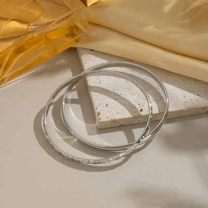 Sol Smooth Round Bangle - view 5