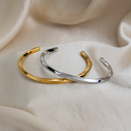 Sera Minimal Cuff Bracelet - view 4