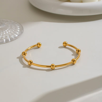 Beadline Open Cuff Bracelet - view 6