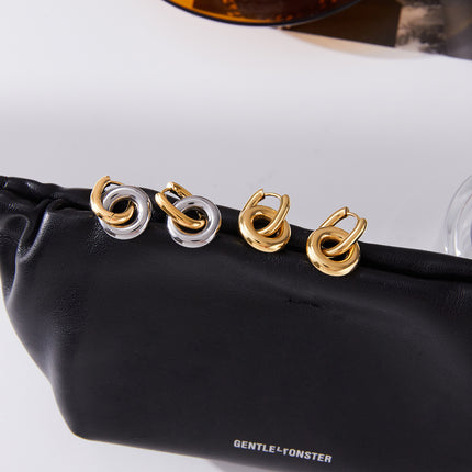 Velvet Current Afterglow Circular Hoop Earrings - view 6