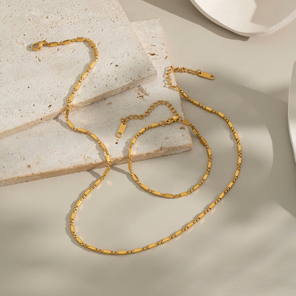 Petal Chain Pendant Necklace - view 5