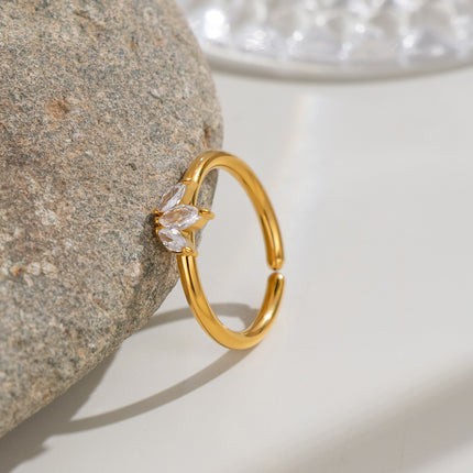 Marquise Zircon Ring - view 6