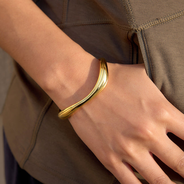 Shoreline Promise Wave Bangle - view 2