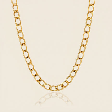 Linked Light Aura Chain Pendant Necklace