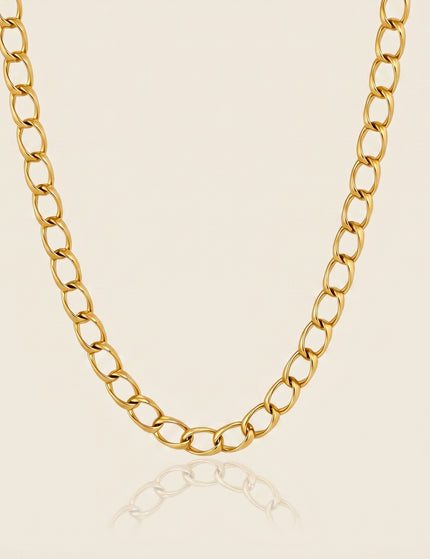 Linked Light Aura Chain Pendant Necklace