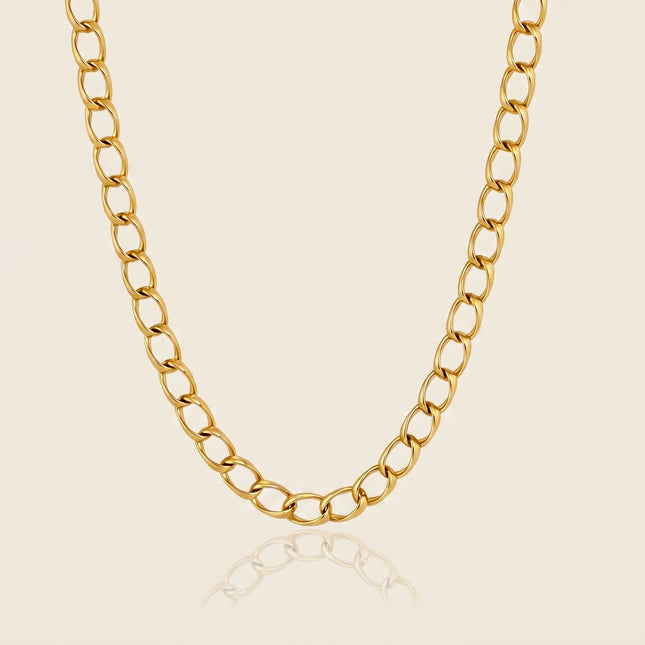 Linked Light Aura Chain Pendant Necklace