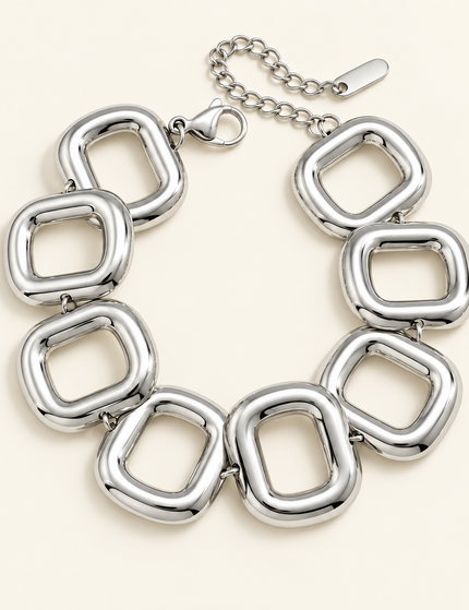Meadow Geometric Chain Bracelet - view 7