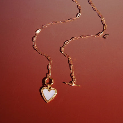Tender Arc Whisper Heart Pendant Necklace - view 6