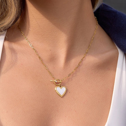 Tender Arc Whisper Heart Pendant Necklace - view 2