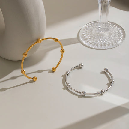 Beadline Open Cuff Bracelet - view 5