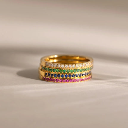 Starstone Promise Zircon Gemstone Ring - view 8
