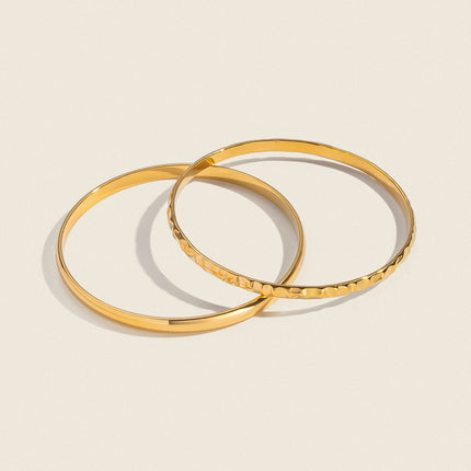 Sol Smooth Round Bangle