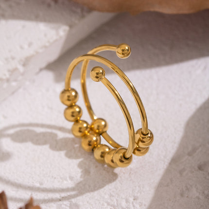 Luna Ball Open Ring - view 4