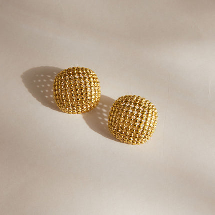 Velvet Current Echo Sculptural Stud Earrings - view 5