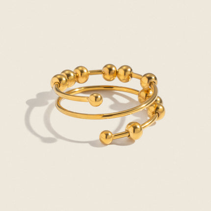Luna Ball Open Ring