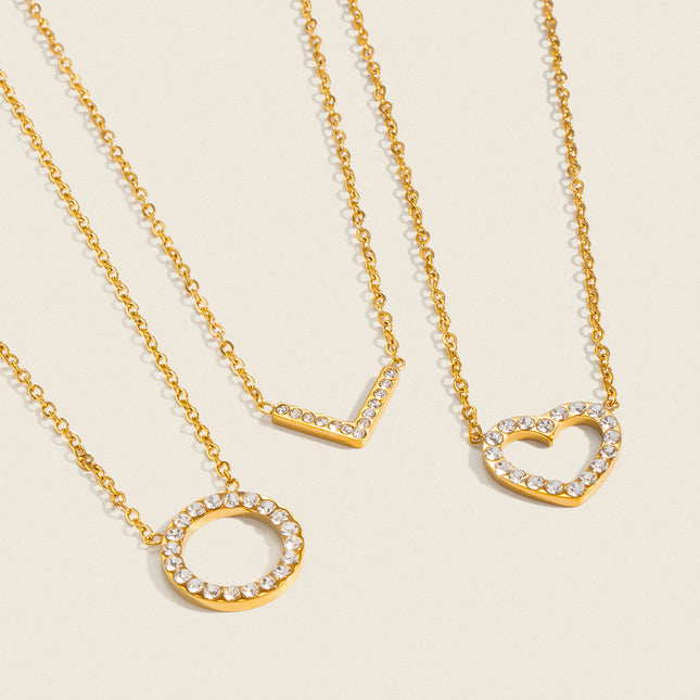 Liora Crystal Pendant Necklace