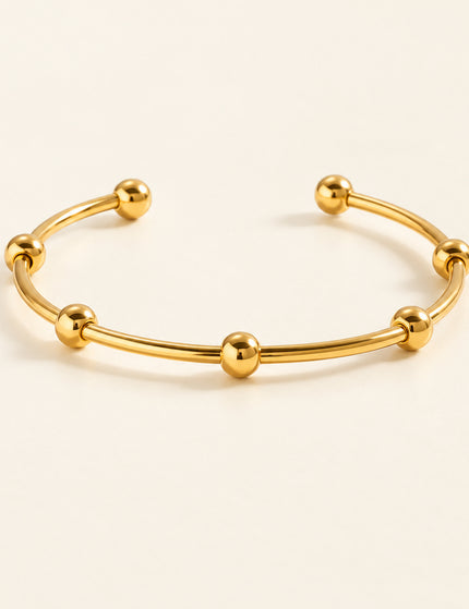 Beadline Open Cuff Bracelet - view 7
