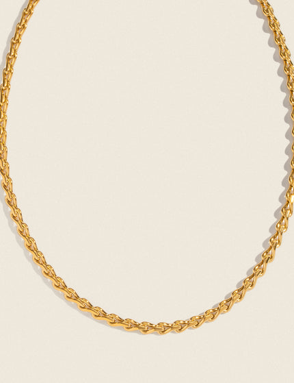 Twined Twisted Chain Necklace
