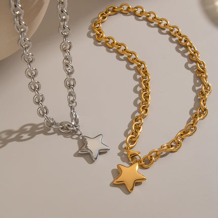 Celeste Star Pendant Necklace - view 6