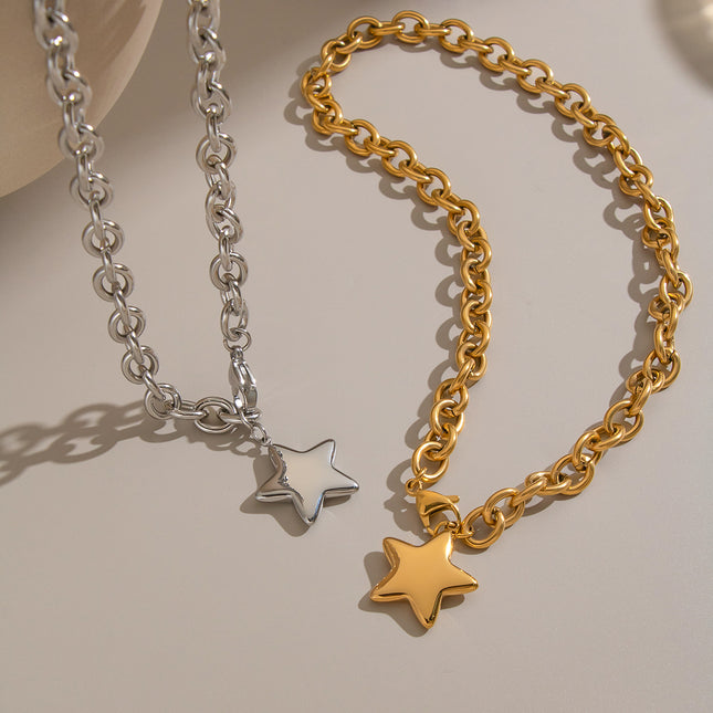 Celeste Star Pendant Necklace - view 6