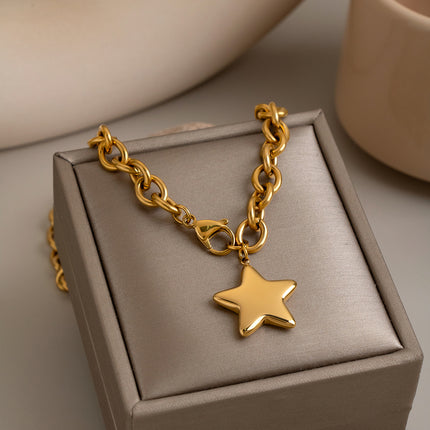 Celeste Star Pendant Necklace - view 3