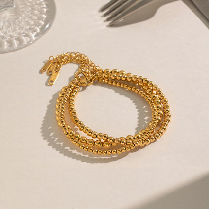 Pearl Haze Drift Circular Pearl Beaded Bracelet - view 4