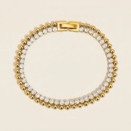 Chainline Whisper Chain Zircon Tennis Bracelet