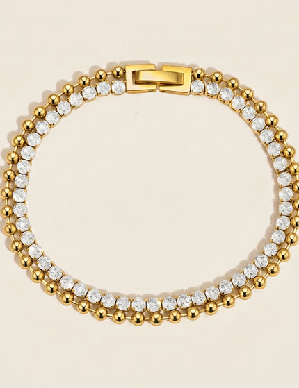 Chainline Whisper Chain Zircon Tennis Bracelet