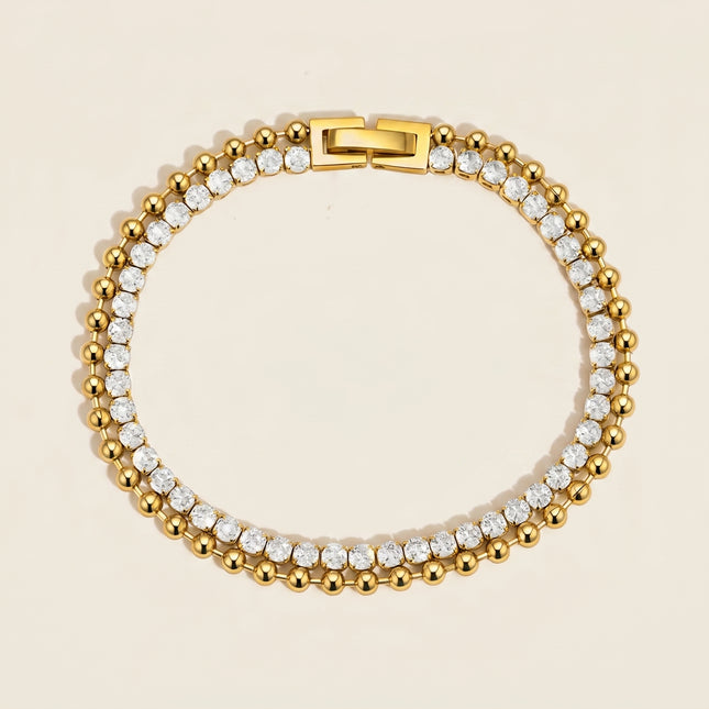 Chainline Whisper Chain Zircon Tennis Bracelet